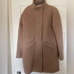 Jcrew Italian wool cocoon coat